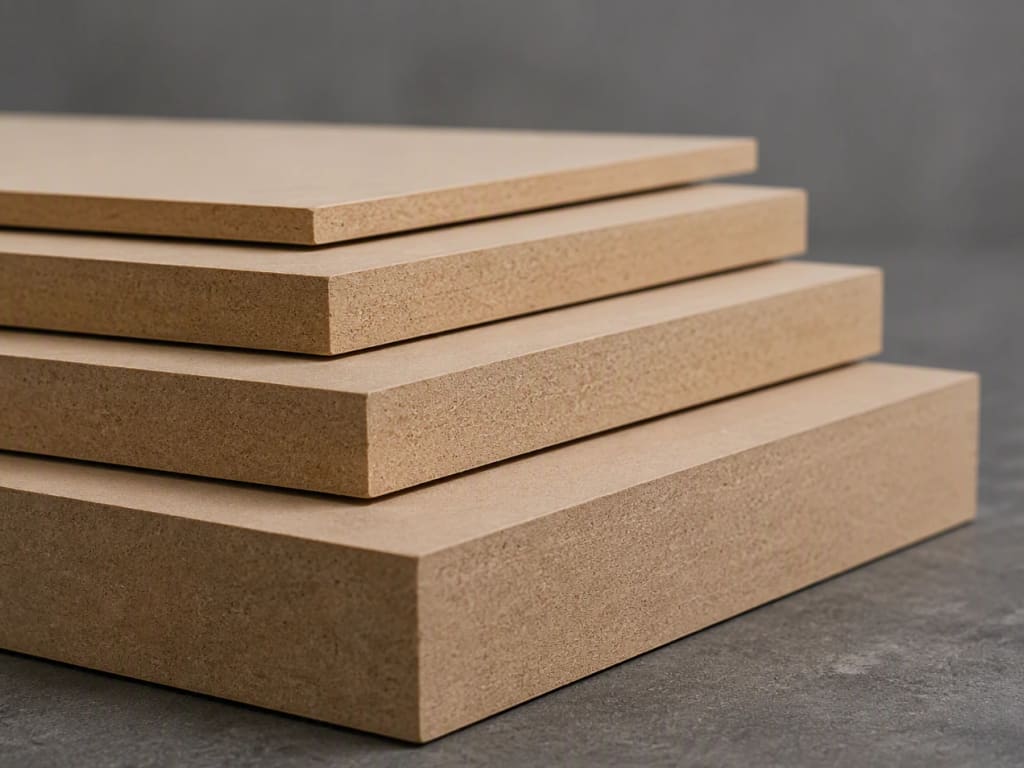 MDF — machined edge and face detail